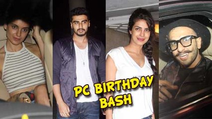 Priyanka Chopra 33rd Birthday Bash | Arjun, Ranveer, Kangana, Riteish-Genelia, Arpita
