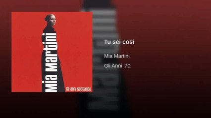 Tu sei così   Mia Martini