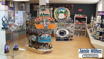 Jamie Wilkes Trophies Lapel pins Winston Salem NC