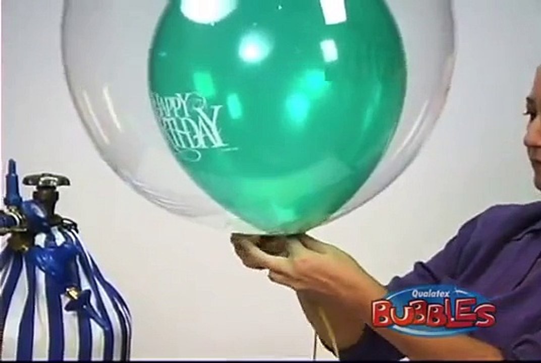 How to inflate Deco Bubble Balloons
