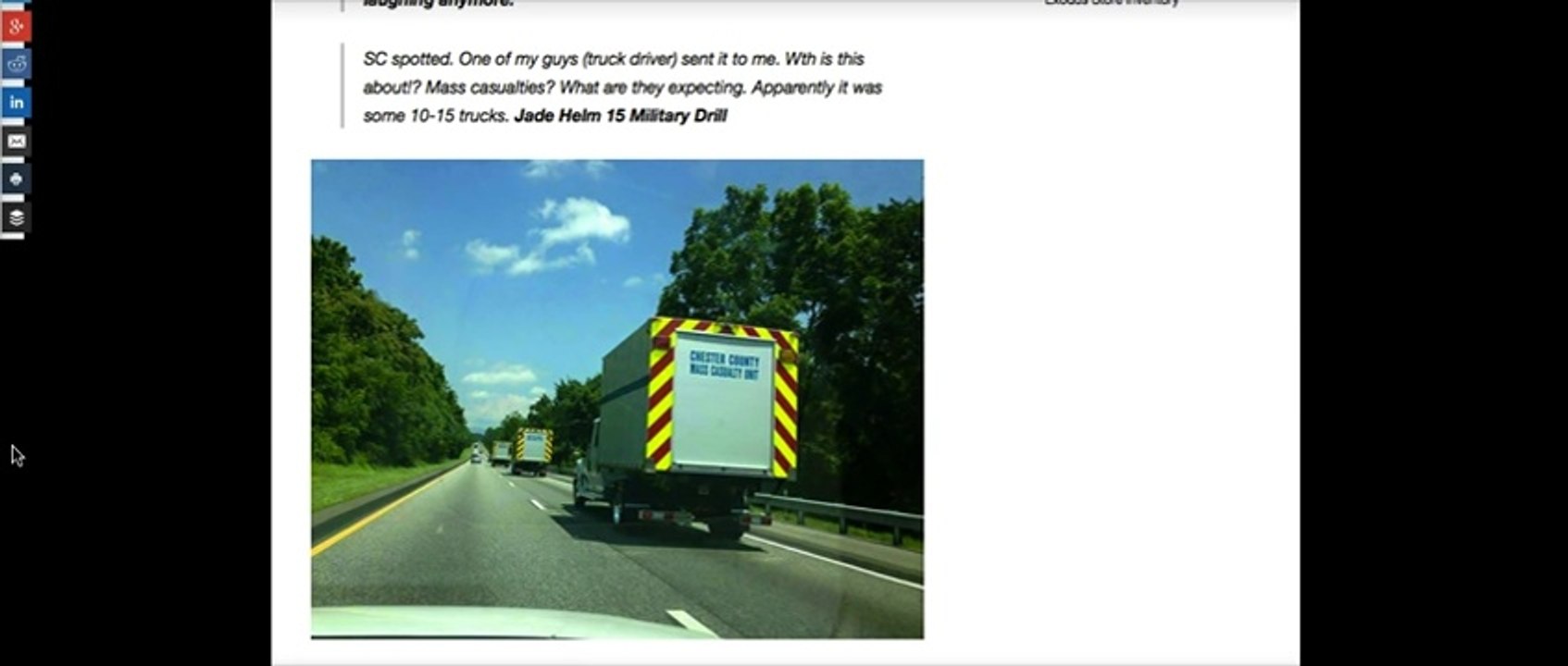 URGENT Jade Helm 15 Update Mass Casualty Units Have Been Deployed