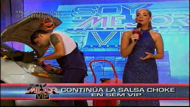 SEM - VIP: Emilio el Vulcanizador en su show de Salsa Choke .
