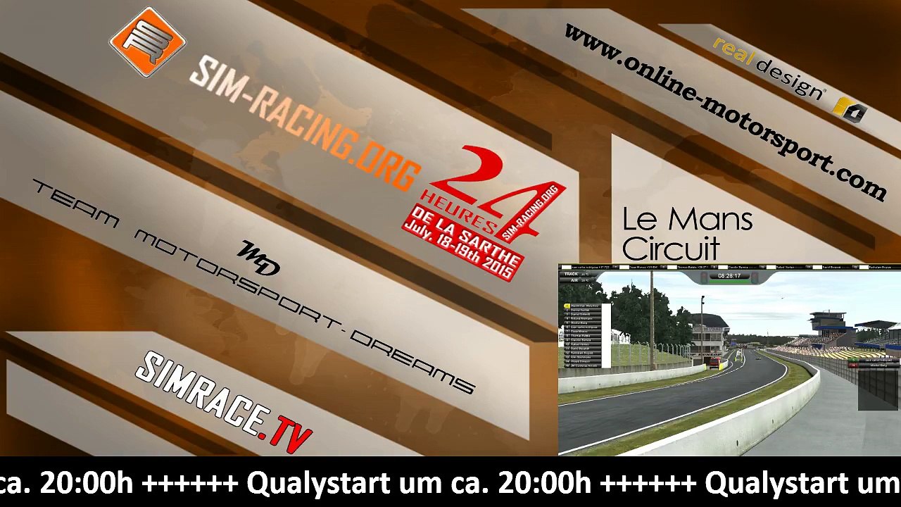 Qualifikation 24h de la sarthe 2015