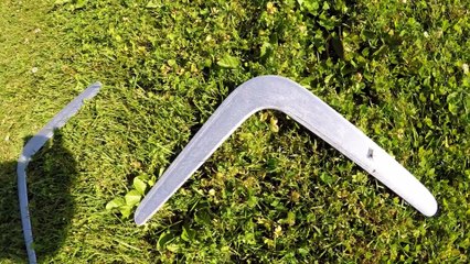 Man builds replica boomerang from 'Mad Max' film