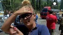 Grecia se quema: un muerto, centenares de evacuados y graves daños materiales