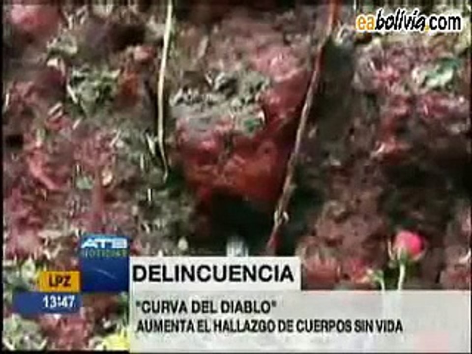 Curva del Diablo en la Autopista La Paz - El Alto