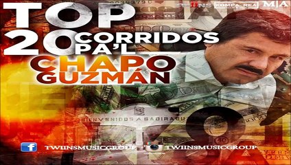 Corridos Pal Chapo Guzmán Top 20 -Exclusivo- (2015)