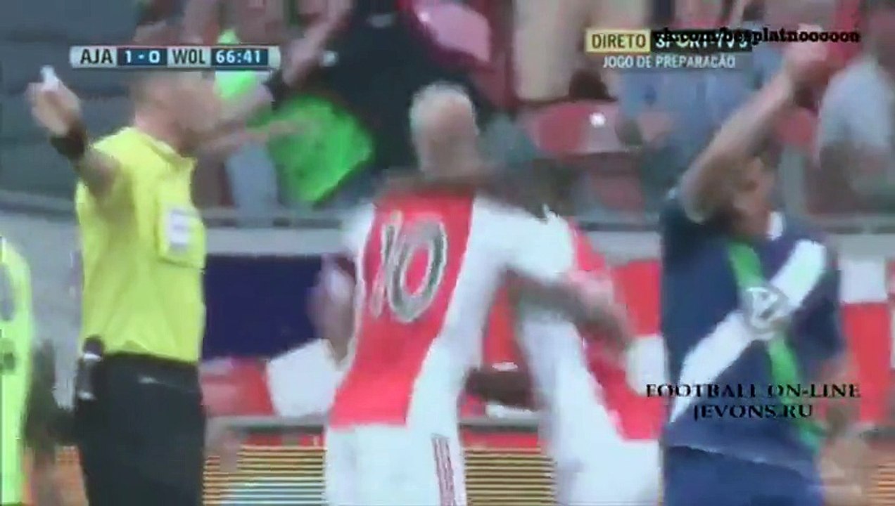 Ajax 1-1 Wolfsburg ~ [Friendly Match] - 17.07.2015 - All Goals & Highlights