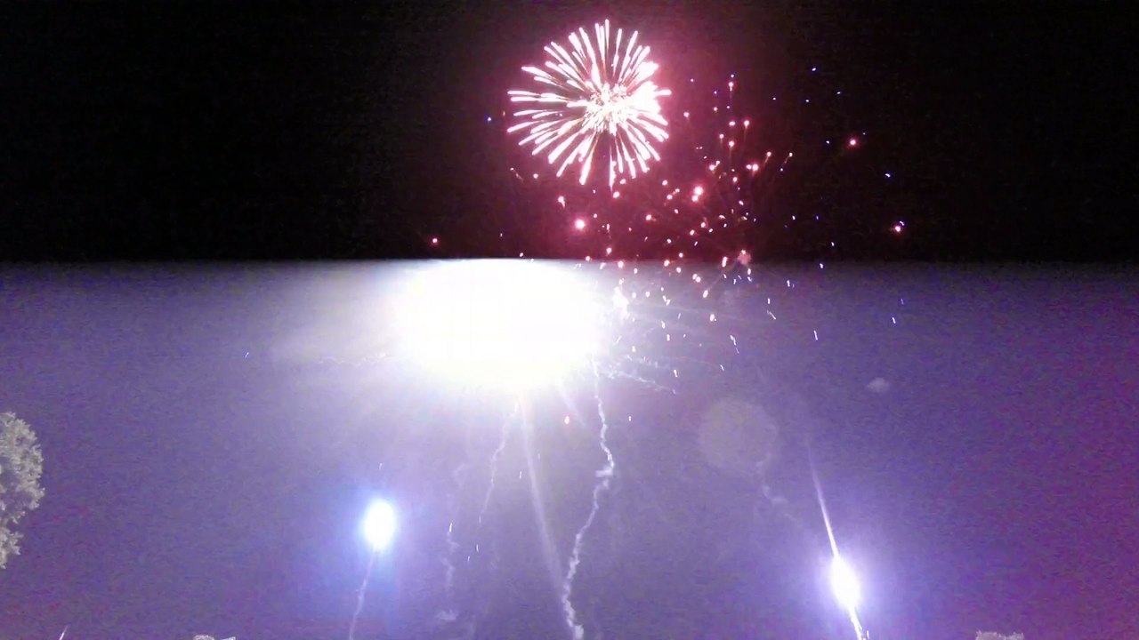 Feux d'artifice 14 JUILLET à Sallèles d'Aude