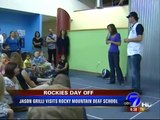 Rocky Mtn Deaf School Jason Grilli Colorado Rockies Player Visit