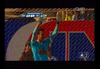 Sporting Cristal: Penny le atajó un penal a Germán Pacheco