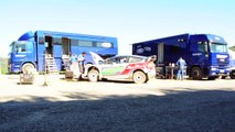 Ken Block Test With M-Sport Ford Fiesta RS WRC at (Tavira / Portugal) 2011/02/25