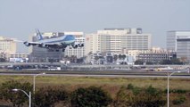 Air Force One Obama at LAX Landing and Take Off May 10-11, 2012