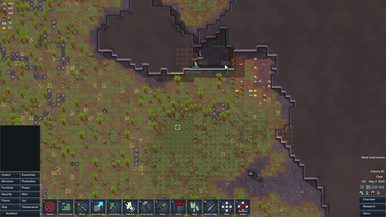 Hunting and Cooking Tutorial - Rimworld Alpha 11 Tutorial - Rimworld Beginner's Guide