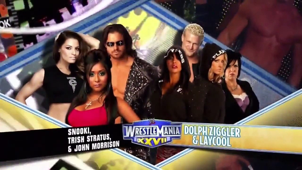 Melina & The Bella Twins vs. Gail Kim, Natalya & Eve Torres