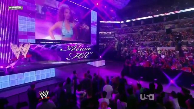 Gail Kim, Natalya & Eve Torres vs. Jillian Hall, Tamina & Alicia Fox