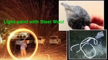 Light painting photography tutorial  how to use steel wool