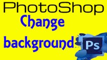 Photoshop Lesson : How to change background removing picture background Adobe Photoshop Complete Course