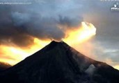 Sunrise Timelapse Captures Stunning Colima Volcano