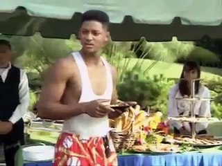 Carlton dancing at Playboy mansion - 'The bunny hop'