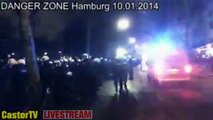 Danger Zone Hamburg - Reclaim The Streets 10.01.2014 Harter Polizeieinsatz