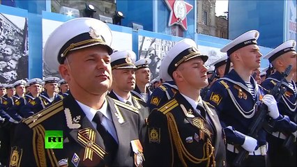 Victory Day Parade in Moscow 2015 (Red Alert 3 - Soviet March & Hell March 3) | Парад Победы 2015