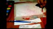 Steven Universe Fanart - Rose Quartz Watercolour painting