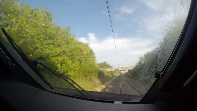 De Paris Gare de Lyon à Mulhouse en cabine de TGV (Time lapse)