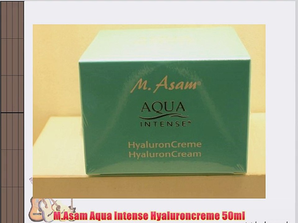 M.Asam Aqua Intense Hyaluroncreme 50ml