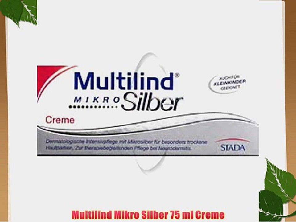 Multilind Mikro Silber 75 ml Creme