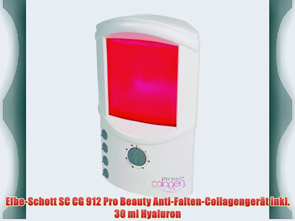 Efbe-Schott SC CG 912 Pro Beauty Anti-Falten-Collagenger?t inkl. 30 ml Hyaluron