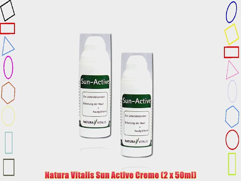 Natura Vitalis Sun Active Creme (2 x 50ml)