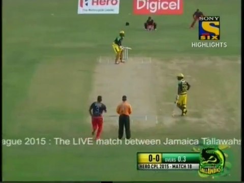 Chris Gayle 105 from 57 balls in CPL 2015 | 9 Sixes
