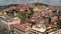 Napoli vista dal cielo con un Drone