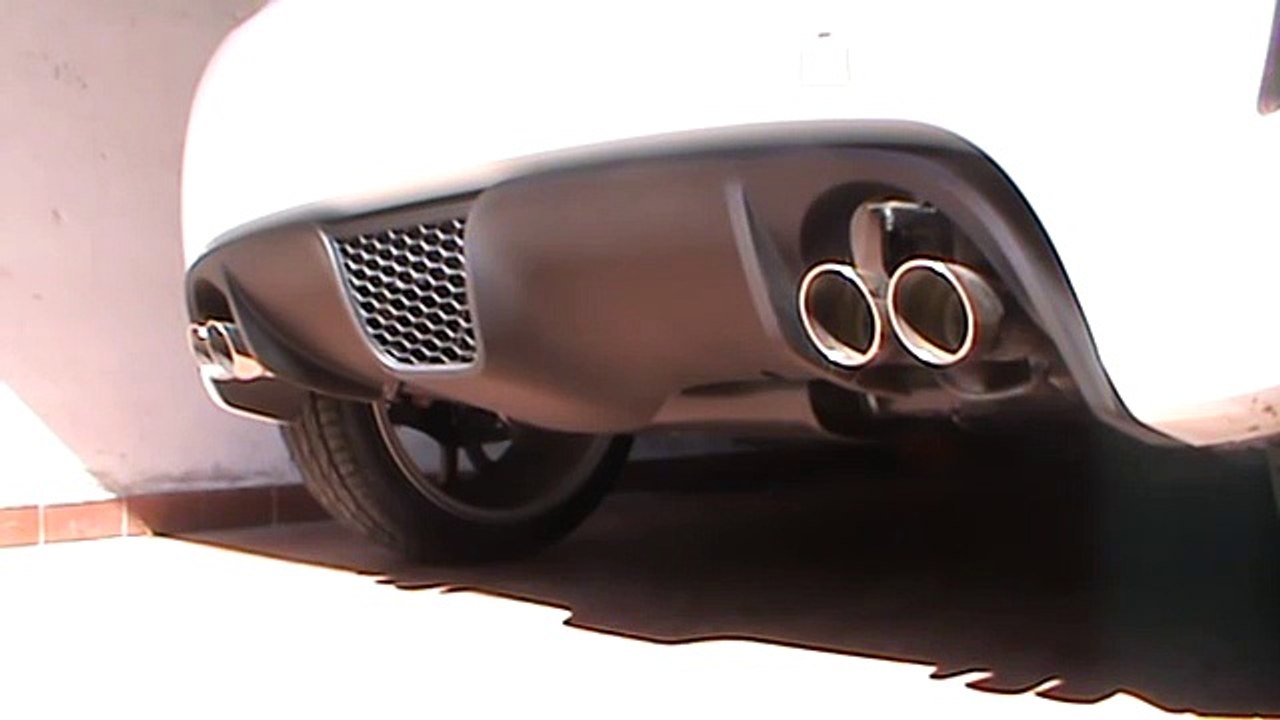 Fiat 500 Abarth with dual mode exhaust Record Monza