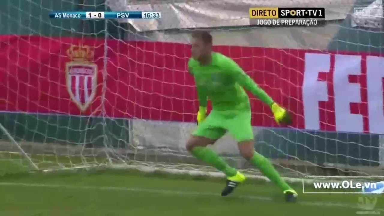 AS Monaco 3-1 PSV Eindhoven