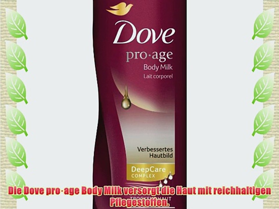 Dove Body Milk Pro Age 3er Pack (3 x 250 ml)