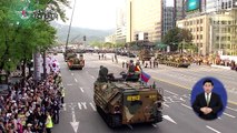 [Korean Military Parade]  Korea Celebrates 65th Armed Forces Day 건군 제65주년 국군의날 시가행진
