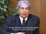Depoimento do professor Celso Antonio Bandeira de Mello