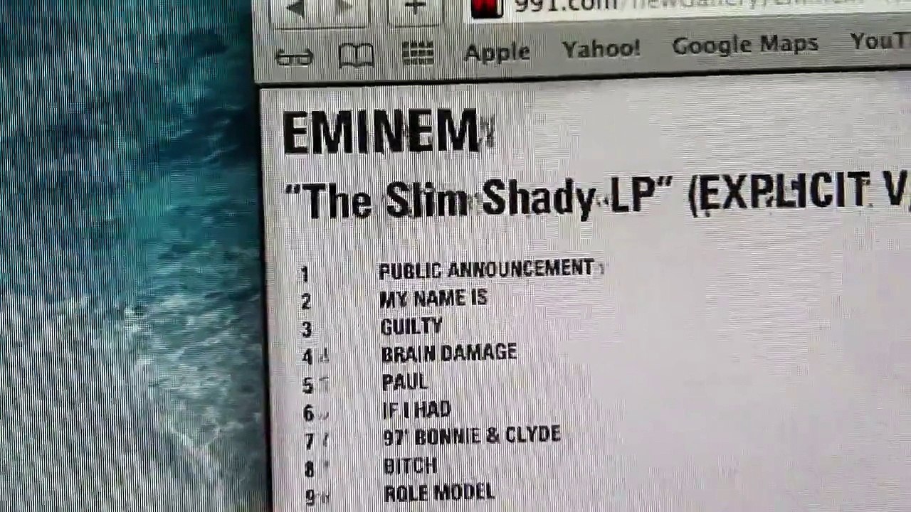 Eminem The Slim Shady LP Review