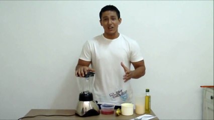 Batido Para Ganar Masa Muscular. Agrega Este Batido A Tu Alimentacion Para Desarrollar Musculatura