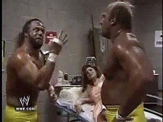 Randy Savage turns on Hulk Hogan