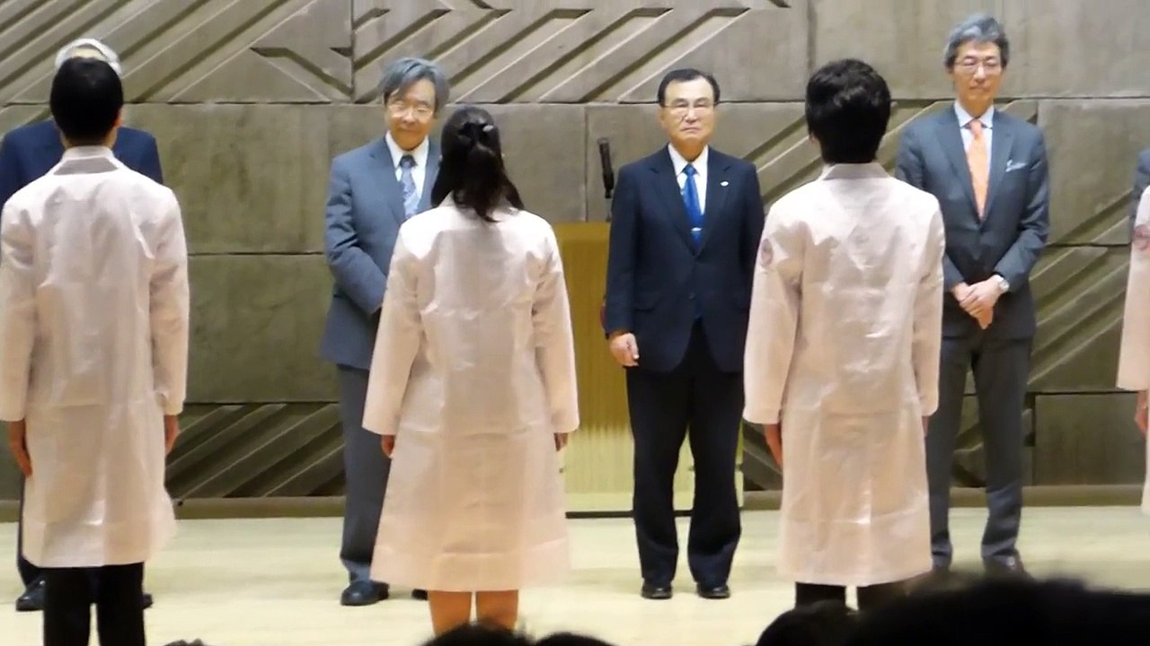 第５回白衣式 2015（白衣授与式, White Coat Ceremony）@千葉大学医学部
