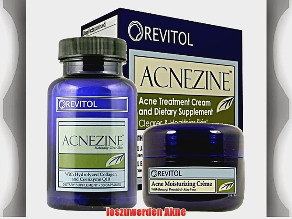 Revitol Acnezine Akne Behandlungs System - Zweiteiliges Akne-Behandlung f?r Pickel und Spots