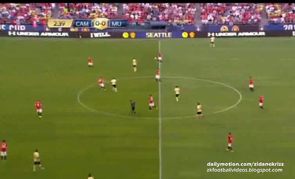 1st chance - Manchester United v. Club America - Friendly match 18.07.2015