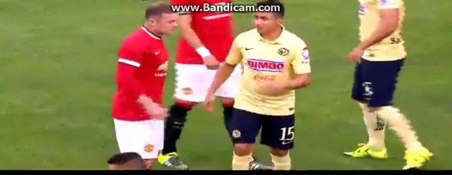 Morgan Schneiderlin 1st GOAL For United ~ Club America 0-1 Manchester United