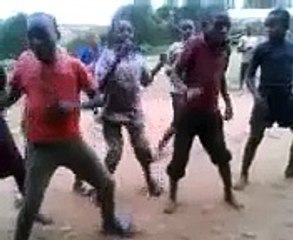 Rwandan Street Children's Alaji happy feet dance