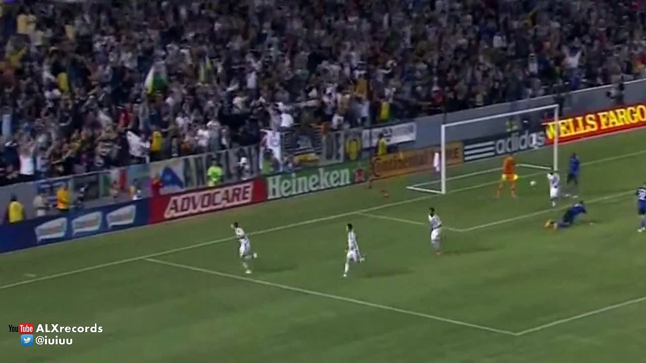 Steven Gerrard First Goal LA Galaxy vs San Jose Earthquekes 2-2 MLS
