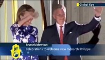 Global Eye: Spectacular Brussels fireworks to welcome new Belgian monarch King Philippe