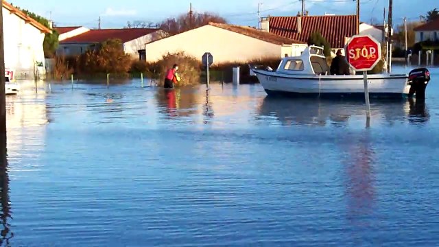 Tempête 2010 Xynthia PORT DES BARQUES 17